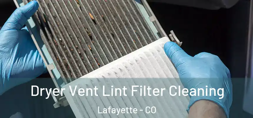 Dryer Vent Lint Filter Cleaning Lafayette - CO